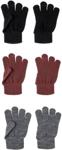 Name It Magic Handschuhe 3 Paare Mehrfarbig 12-24 Months Mann Mehrfarbig 12-24 Months