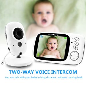 Babyphone 3,2 Zoll Smart Baby Monitor mit LCD Bildschirm Nachtsichtkamera und Temperaturüberwachung