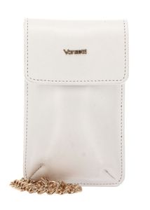 Vanzetti Leder Handytasche Umhängetasche Phone Bag White weiß