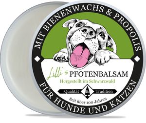 Lillis Pfotenbalsam 100 ml Schutz für Hunde & Katzen mit Bienenwachs und Propolis