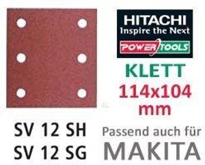 Hitachi Schleifpapier 114x104mm K150 (10Stk)