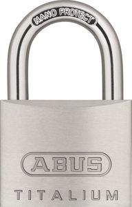 ABUS Titalium-Vorhängeschloss verschieden schliessend 40mm