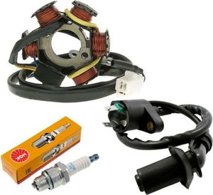 Lichtmaschine Zündspule Zündkerze Peugeot Speedfight 1 2 AC LC Zundung Buxy TKR