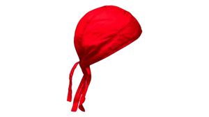 Bandana nur Rot, Kopftuch schlicht Rot, Bandana Headscarf pur red,Pañuelo pañuelo,Foulard Bandana Blanc rouge