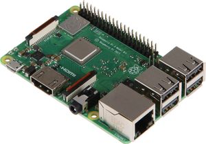 Raspberry Pi 3 Modell B+, Quadcore CPU, 1GB RAM, WLAN, BT Raspberry Pi 3 Modell B+, Quadcore CPU, 1GB RAM, WLAN, BT