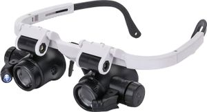 Lupenbrille 8x Vergrößerungsbrille mit LED