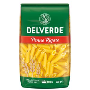 Delverde Penne Rigate Selected Durum Wheat Pasta 500g