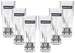 Ramazzotti Rastal Glas Gläserset - 6x Gläser 2/4cl geeicht