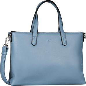 Tom Tailor Handtaschen Poppy, Zip shopper M, mid blue, Blau Tom Tailor Handtaschen Poppy, Zip shopper M, mid blue, Blau