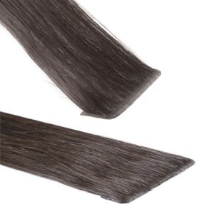 hair2heart Invisible Tape Extensions Lidské vlasy Premium - 10 pásků 40cm 6/0 tmavě blond