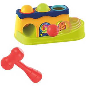 Little Stars kleine Hammerbank mit 3 Rasselkugeln