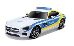 Maisto Tech 81527 - Ferngesteuertes Auto - Mercedes AMG GT Polizei (Maßstab 1:24)
