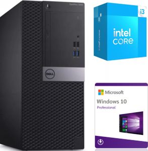PC Computer Dell OptiPlex 3040 Tower | Intel i3-6100 | 8 GB DDR3L | 256 GB SSD | Win10  | Grade A