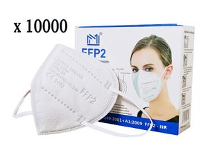 10000 Stück FFP2 NR ANTIVIRON Atemschutzmaske Masken 5-lagig