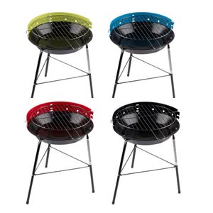 BBQ Collection Grill - BBQ Holzkohle - Leichter tragbarer Barbecue-Grill - Ø 43 cm - Zufällige Farbe