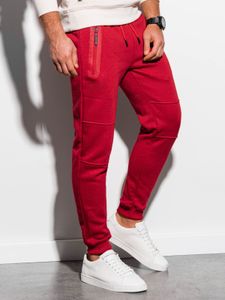 Ombre Clothing Herren-Jogginghosen Sebastian rot XXL