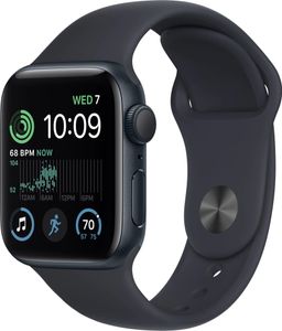 Apple Watch SE (2022) GPS 40mm Midnight Aluminium Case with Sport Band - Midnight EU
