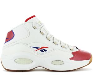 Reebok Question Mid - pánska basketbalová obuv Leather White GZ7099 , veľkosť: EU 41 UK 7.5