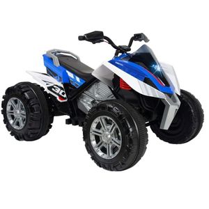 Injusa Rage elektro-Kinder-Quad-Bike 12V blau/weiß