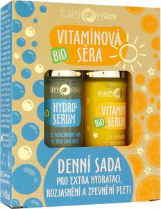 Purity Vision Bio Vitamin Set Hydro2 Serum 30ml + Vitamin C Serum 30ml Purity Vision Bio Vitamin Set Hydro2 Serum 30ml + Vitamin C Serum 30ml