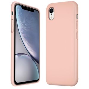Hülle Apple iPhone XR Handy Schutz Cover Silikon Gel Case Handyhülle Tasche, rosa