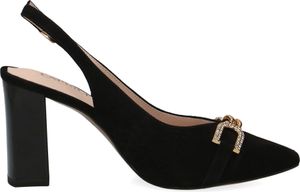 Caprice Damen Pumps Leder Slingback 9-29600-20, Größe:38.5 EU, Farbe:Schwarz Caprice Damen Pumps Leder Slingback 9-29600-20, Größe:38.5 EU, Farbe:Schwarz