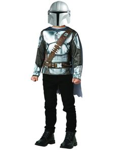 The Mandalorian-Kinderkostüm grau-silberfarben