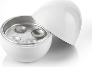 InnovaGoods Boilegg Eierkocher für die Mikrowelle mit Rezepten