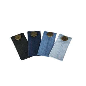 INF Taillenverlängerer, Knopfverlängerer für Jeans, 4er-Pack 83x35x3 mm