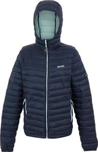 Regatta - Dámská prošívaná bunda "Hurden" RG11735 (42 CZ) (Navy blue/Icy morning blue)