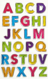 Creative-Sticker Buchstaben