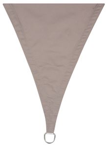 Perel Sonnensegel Dreieck 3,6 m Taupe GSS3360TA