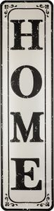 Moritz Blechschild 19 x 80 cm Zuhause gemütlich Home Wohlfühlen Deko Metallschild Retro Vintage Retro Sprüche lustig