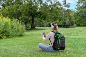 Bag Street Rucksack Sport Reisen  Arbeit Freizeit Schulrucksack T0009 Grün