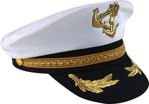 Námořnická / kapitánská čepice pro dospělé