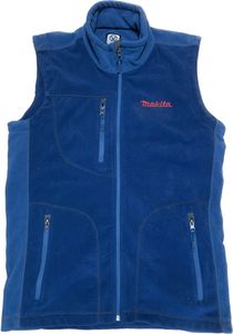 Makita H2101 Fleece-Weste türkis-blau mit gesticktem Brust-Logo Gr. M - XXL Größe - XL