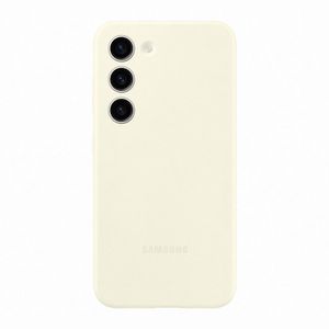 Samsung Silicone Case für Galaxy S23, Cream