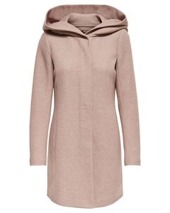 ONLY Kabáty Dámske bavlnené ružové GR54115 - Veľkosť: M