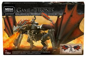 Mega Construx Probuilder Game of Thrones Daenerys & Drogon