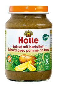 Holle baby food GmbH - Spinat mit Kartoffeln - 190g