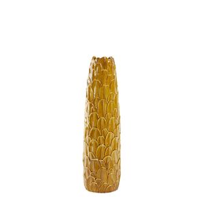 Light & Living - Vase Toine - Gelb - 16.5x16.5x59cm
