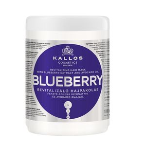 Kallos KJMN Maska do włosów Blueberry z ekstraktem jagód i olejem avokado, 1000 ml