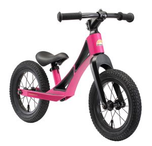 BIKESTAR Magnesium Kinder Laufrad ab 3 - 4 Jahre, 12 Zoll BMX Lauflernrad, Berry