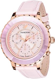 Swarovski Damen Armbanduhr  Chronograph Octea Lux Chrono Rosa 5452501