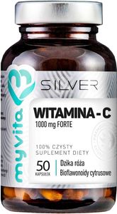 MyVita Silver Witamina C 1000 mg Forte 50 kapsułek