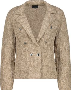 MONARI Tweed-Strickblazer caramel caramel 38 MONARI Tweed-Strickblazer caramel caramel 38