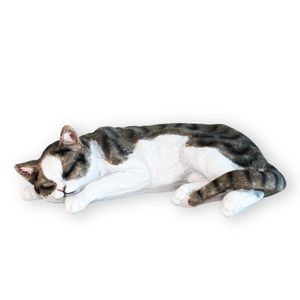 Dekofigur Hauskatze "Murli" Stubentiger Katze Tierdeko Dekoration