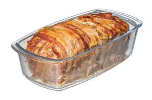 Forma na pečenie chleba Sareva - žiaruvzdorné sklo - 27 x 14 x 7 cm / 1,5 litra