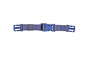 Belmil Zubehör-Verstellbarer Brustgurt für Schulranzen Schultasche Rucksack Max 29 cm, 100% PP-Gurtband- unelastisch (334/A Blau)