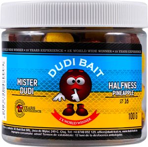 Dudi Bait Mister Red Super Hot Hook Balls Pineapple 16mm 100g